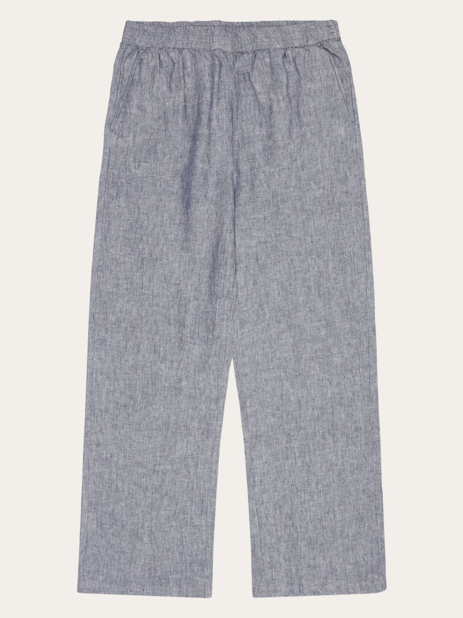 Posey Wide Linen Pants - Vintage Indigo