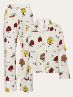 Pyjama Set - GOTS/Vegan - White