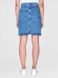 ROMY Light Blue Denim Skirt - Light Blue -Knowledge Cotton Apparel Store ROMY Light Blue Denim Skirt Denims 450001 3045 Light blue 2