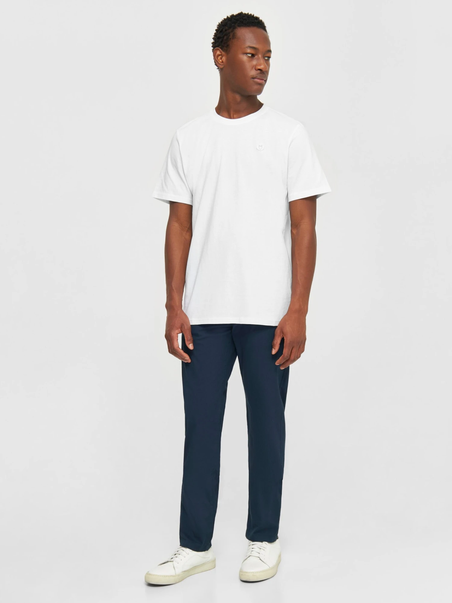 Regular Fit Badge T-shirt - Bright White 7 Regular Fit Badge T-shirt - Bright White - Image 5