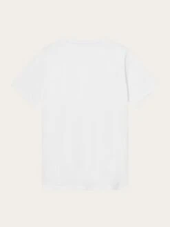 Regular Fit Badge T-shirt - Bright White 16 Regular Fit Badge T-shirt - Bright White -Knowledge Cotton Apparel Store Regular fit Badge t shirt T shirts 1010605 1010 Bright White 5