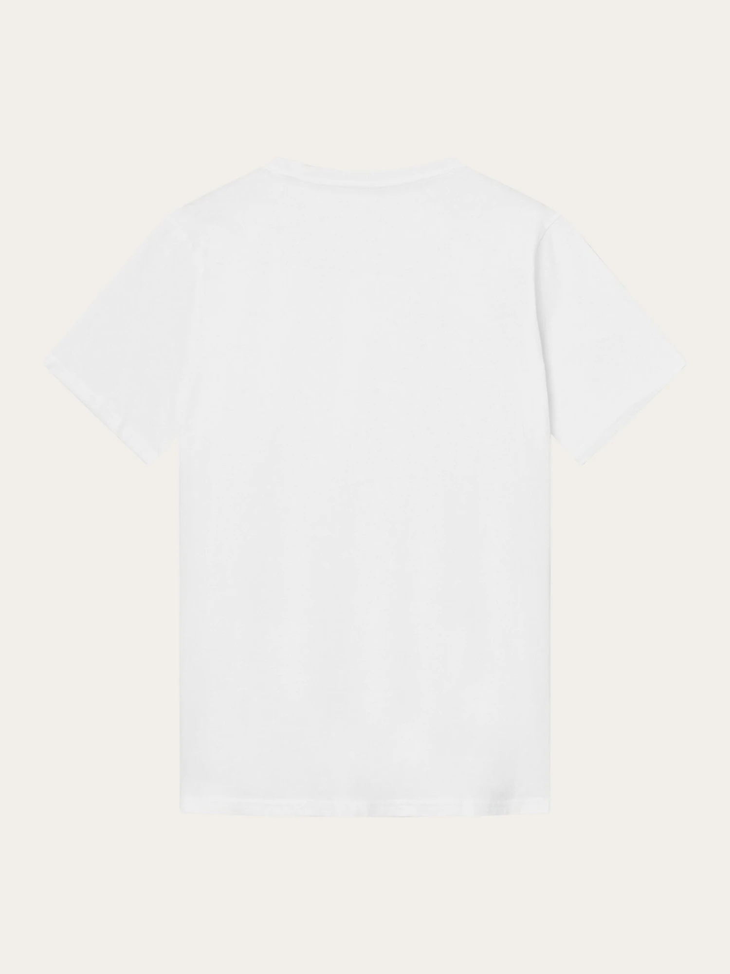 Regular Fit Badge T-shirt - Bright White 8 Regular Fit Badge T-shirt - Bright White - Image 6
