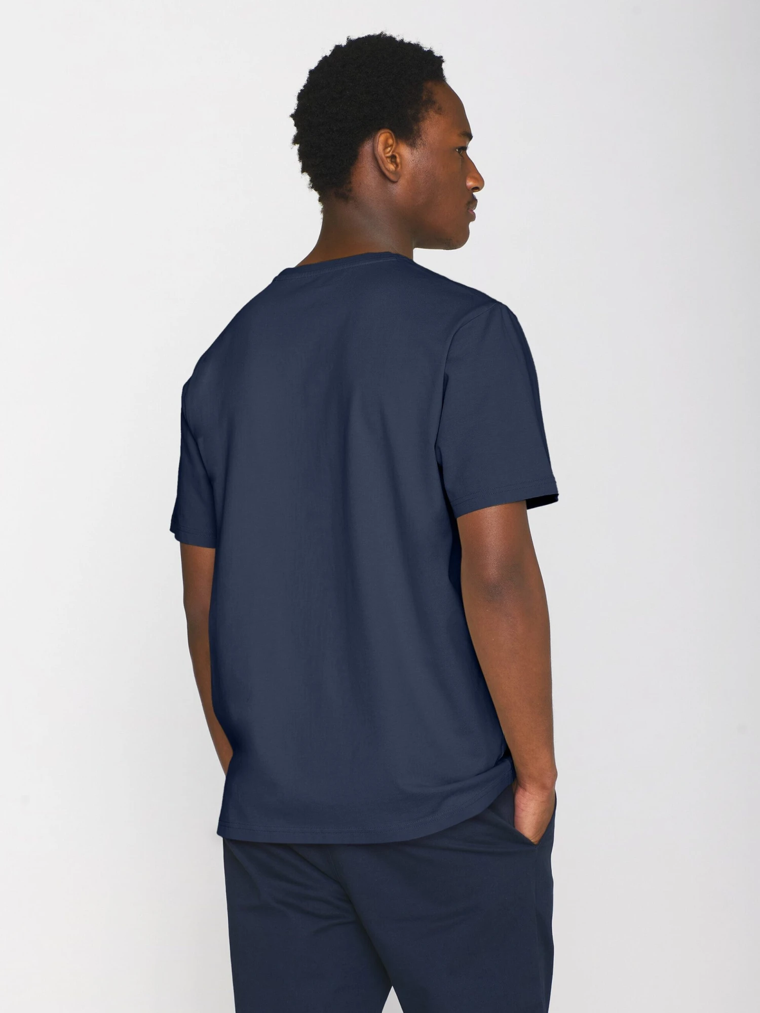 Regular Fit Badge T-shirt - Insigna Blue Melange 5 Regular Fit Badge T-shirt - Insigna Blue Melange - Image 3