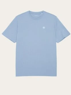 Regular Fit Badge T-shirt - Asley Blue