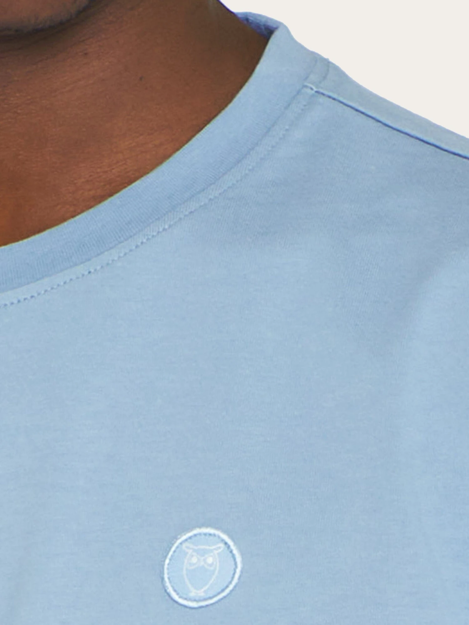 Regular Fit Badge T-shirt - Asley Blue 7 Regular Fit Badge T-shirt - Asley Blue - Image 5