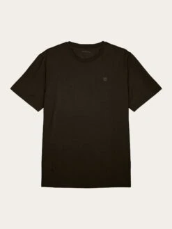 Regular Fit Badge T-shirt - Green Melange