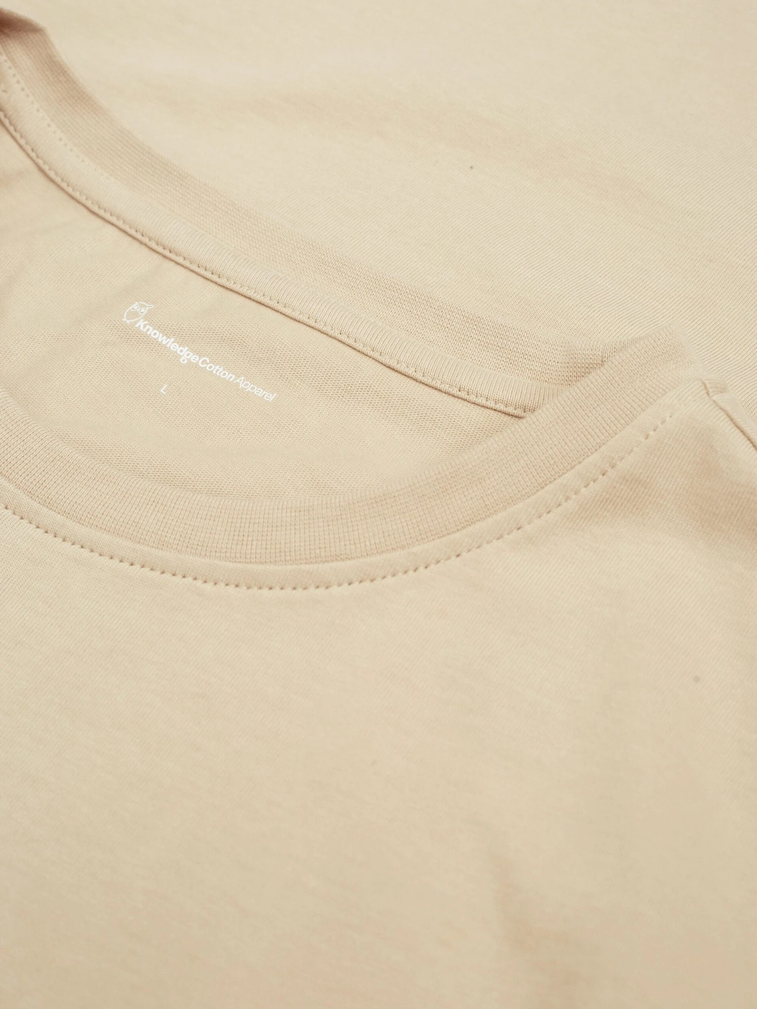 Regular Fit Badge T-shirt - Safari Melange 7 Regular Fit Badge T-shirt - Safari Melange - Image 5