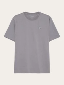 Regular Fit Badge T-shirt - Sharkskin