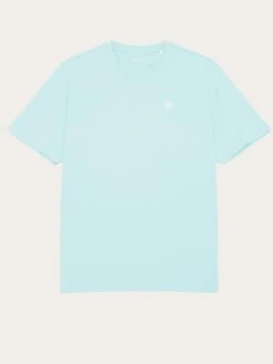 Regular Fit Badge T-shirt - Aqua-Esque