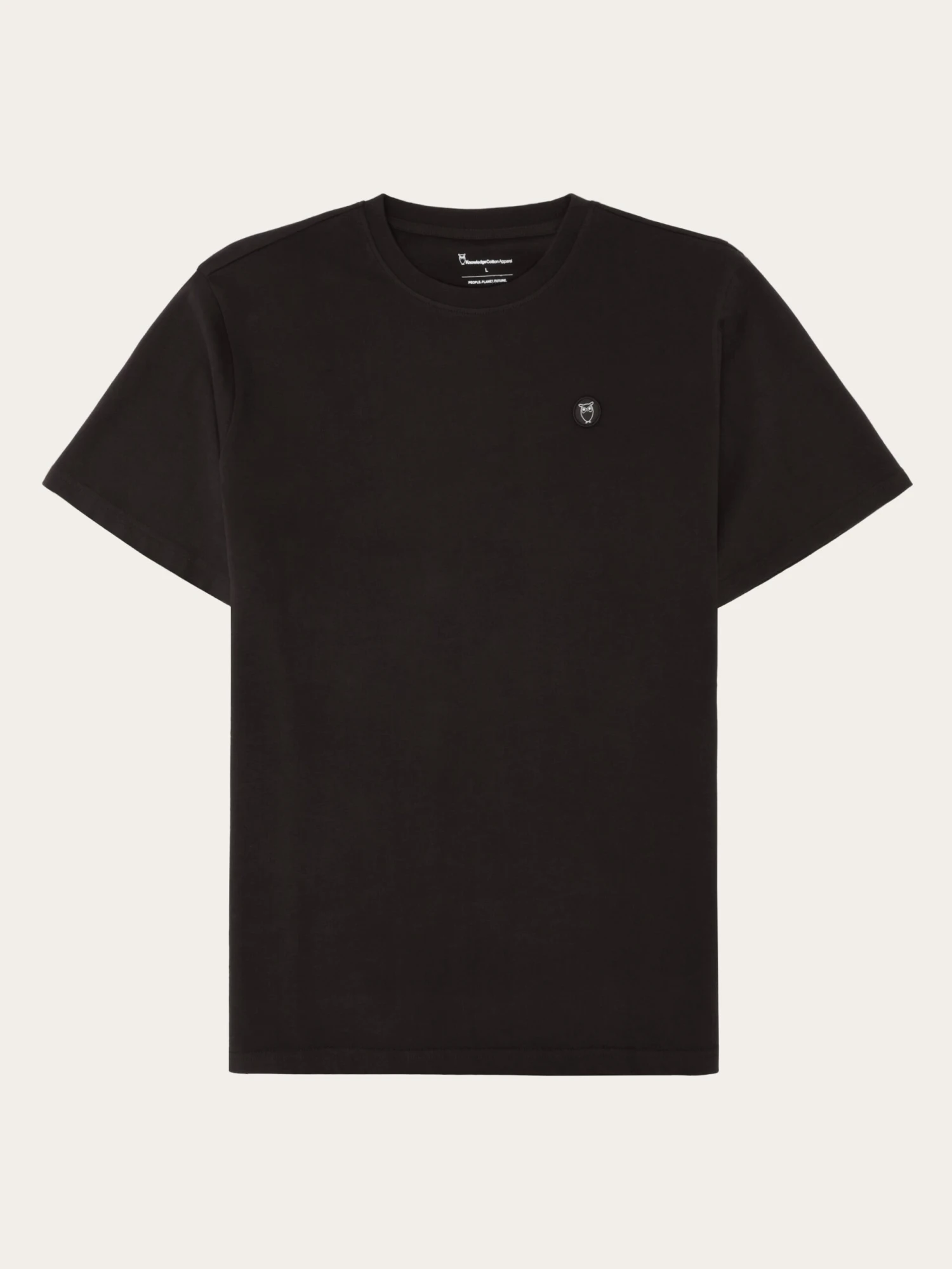 Regular Fit Badge T-shirt - Chocolate Torte 3 Regular Fit Badge T-shirt - Chocolate Torte