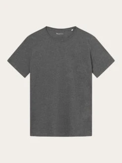 Regular Fit Basic Tee - Dark Grey Melange