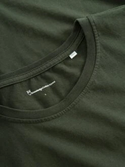 Regular Fit Basic Tee - Forrest Night -Knowledge Cotton Apparel Store Regular fit Basic tee T shirts 1010113 1090 Forrest Night 6