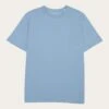 Regular Fit Basic Tee - Asley Blue -Knowledge Cotton Apparel Store Regular fit Basic tee T shirts 1010113 1322 Asley Blue