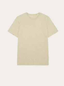 Regular Fit Basic Tee - Safari Melange