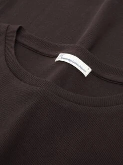 Rib Scoop Neck Long Sleeved - Chocolate Torte 7 Rib Scoop Neck Long Sleeved - Chocolate Torte -Knowledge Cotton Apparel Store Rib Scoop neck long sleeved Long Sleeves 2010016 1487 Chocolate Torte 2