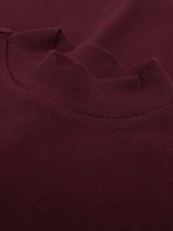 Rib High Neck LS - Fig 7 Rib High Neck LS - Fig -Knowledge Cotton Apparel Store Rib high neck LS Long Sleeves 100076 1281 Fig 2