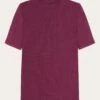 Rib High Neck Short Sleeve - Fig