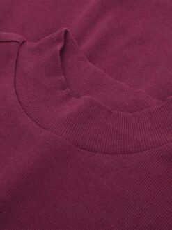 Rib High Neck Short Sleeve - Fig -Knowledge Cotton Apparel Store Rib high neck short sleeve T shirts 2010034 1281 Fig 2