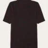 Rib High Neck Short Sleeve - Chocolate Torte