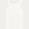 Rib Strap Top - Star White 1 Rib Strap Top - Star White -Knowledge Cotton Apparel Store Rib strap top T shirts 2010015 1007 Star White 1 1f577b83 2af9 4114 8b75 0312e4b6b28b