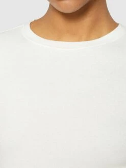 Rib T-shirt - Star White -Knowledge Cotton Apparel Store Rib t shirt T shirts 2010014 1007 Star White 4