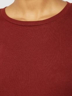 Rib T-shirt - Fired Brick -Knowledge Cotton Apparel Store Rib t shirt T shirts 2010014 1478 Fired Brick 4