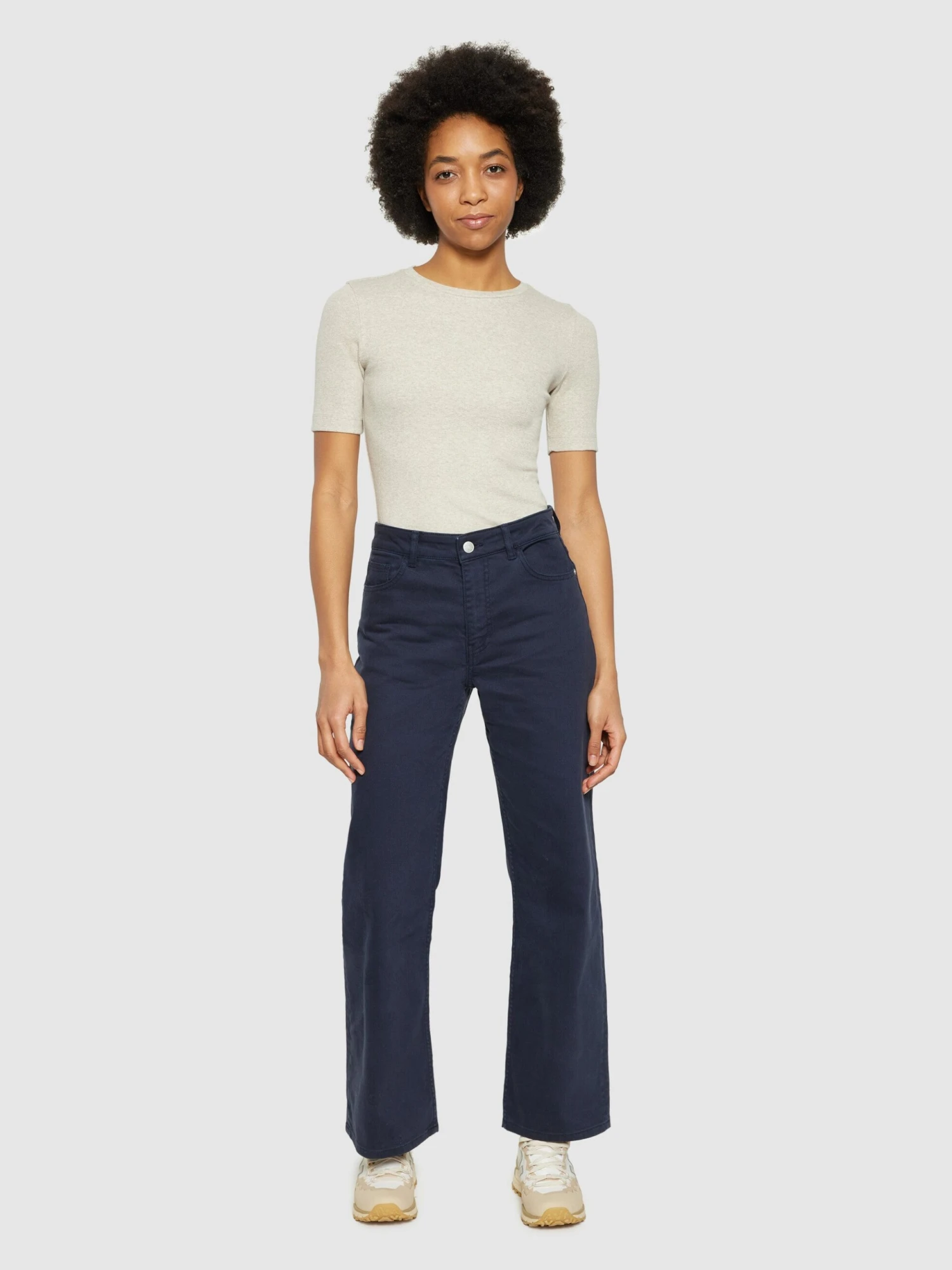 Rib T-shirt - Gray Chateau Melange 6 Rib T-shirt - Gray Chateau Melange - Image 4