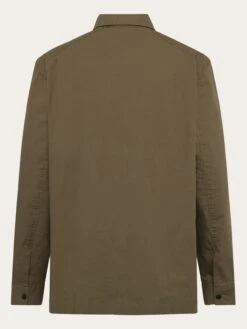 Ripstop Overshirt - Burned Olive 7 Ripstop Overshirt - Burned Olive -Knowledge Cotton Apparel Store Ripstop overshirt Jackets 2190038 1068 Burned Olive 2