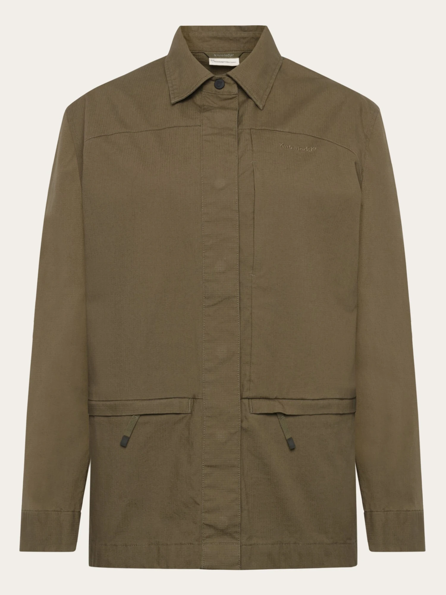 Ripstop Overshirt - Burned Olive 3 Ripstop Overshirt - Burned Olive