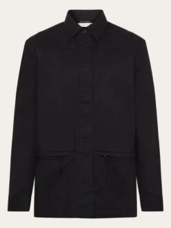 Ripstop Overshirt - Black Jet