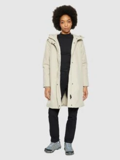 Soft Shell Jacket - Light Feather Gray -Knowledge Cotton Apparel Store Soft shell jacket Jackets 2060010 1228 Light feather gray 3