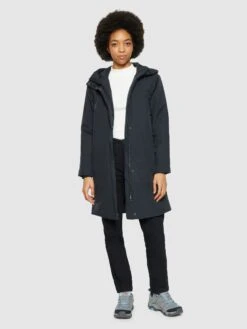 Soft Shell Jacket - Black Jet -Knowledge Cotton Apparel Store Soft shell jacket Jackets 2060010 1300 Black Jet 12