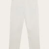 Stella Slim Twill Pants - Egret 2 Stella Slim Twill Pants - Egret -Knowledge Cotton Apparel Store Stella slim twill pants Pants 2070088 1387 Egret