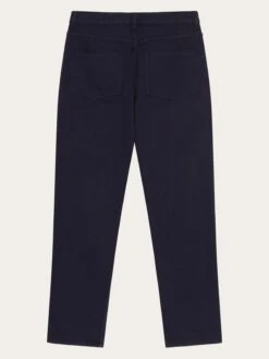 Knowledge Cotton Apparel Store -Knowledge Cotton Apparel Store Stella slim twill pants Pants 2070088 1412 Night Sky 1