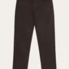 Stella Slim Twill Pants - Chocolate Torte -Knowledge Cotton Apparel Store Stella slim twill pants Pants 2070088 1487 Chocolate Torte