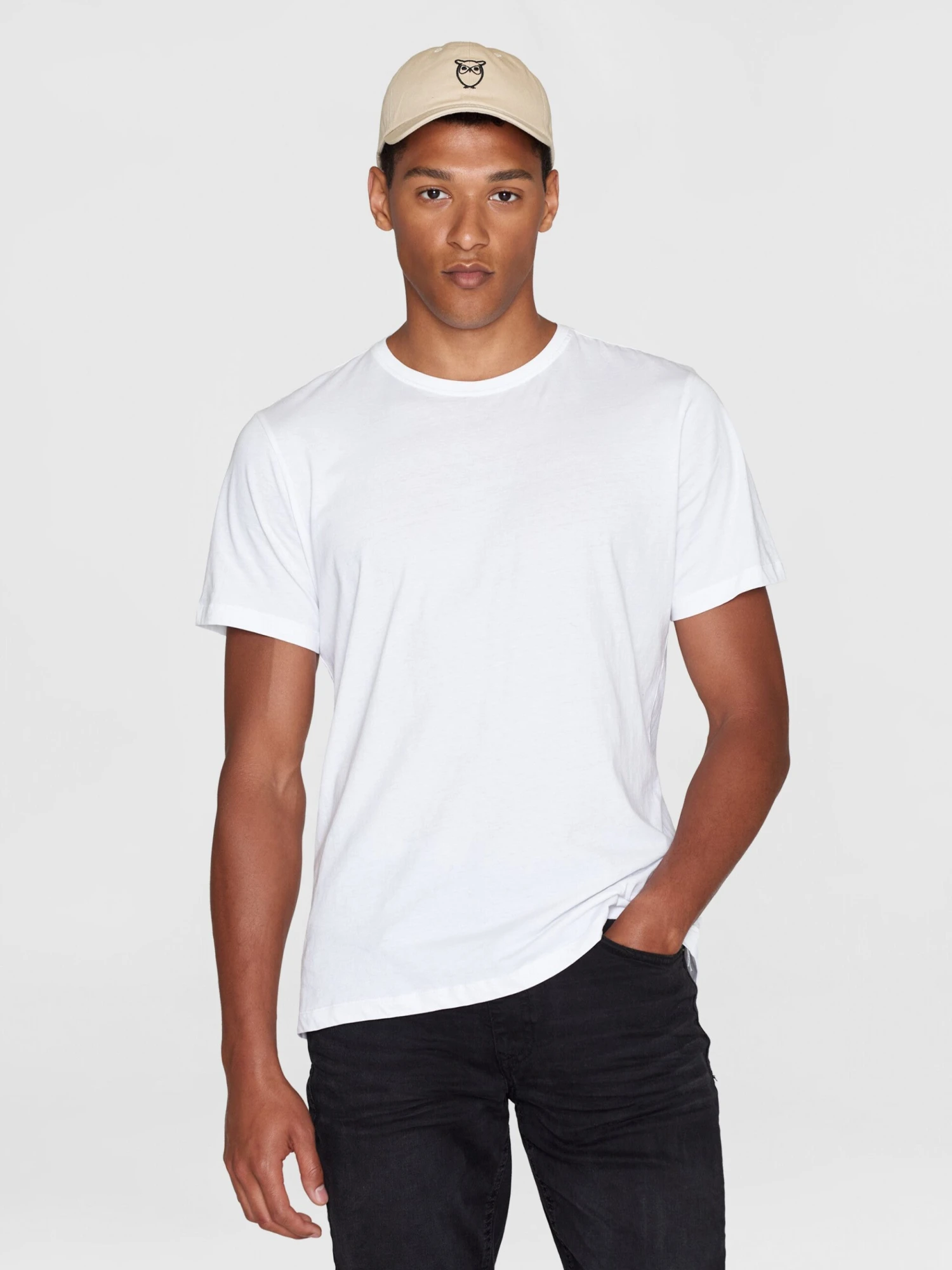 Twill Logo Cap - Light Feather Gray 5 Twill Logo Cap - Light Feather Gray - Image 3