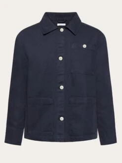 Twill Workwear Jacket - GOTS/Vegan - Night Sky