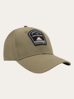 Vent 200 Canvas Badge Cap GOTS - Burned Olive