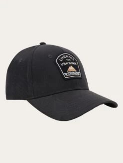 Vent 200 Canvas Badge Cap GOTS - Black Jet