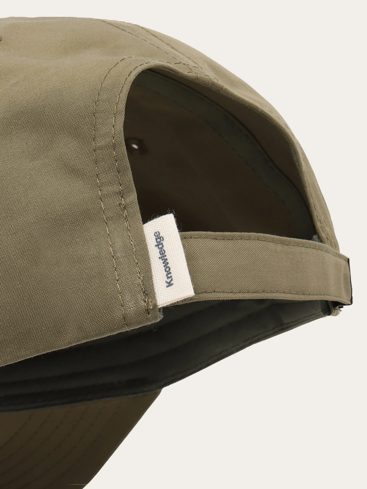 Vent 200 Canvas Classic Cap GOTS - Burned Olive 4 Vent 200 Canvas Classic Cap GOTS - Burned Olive - Image 2