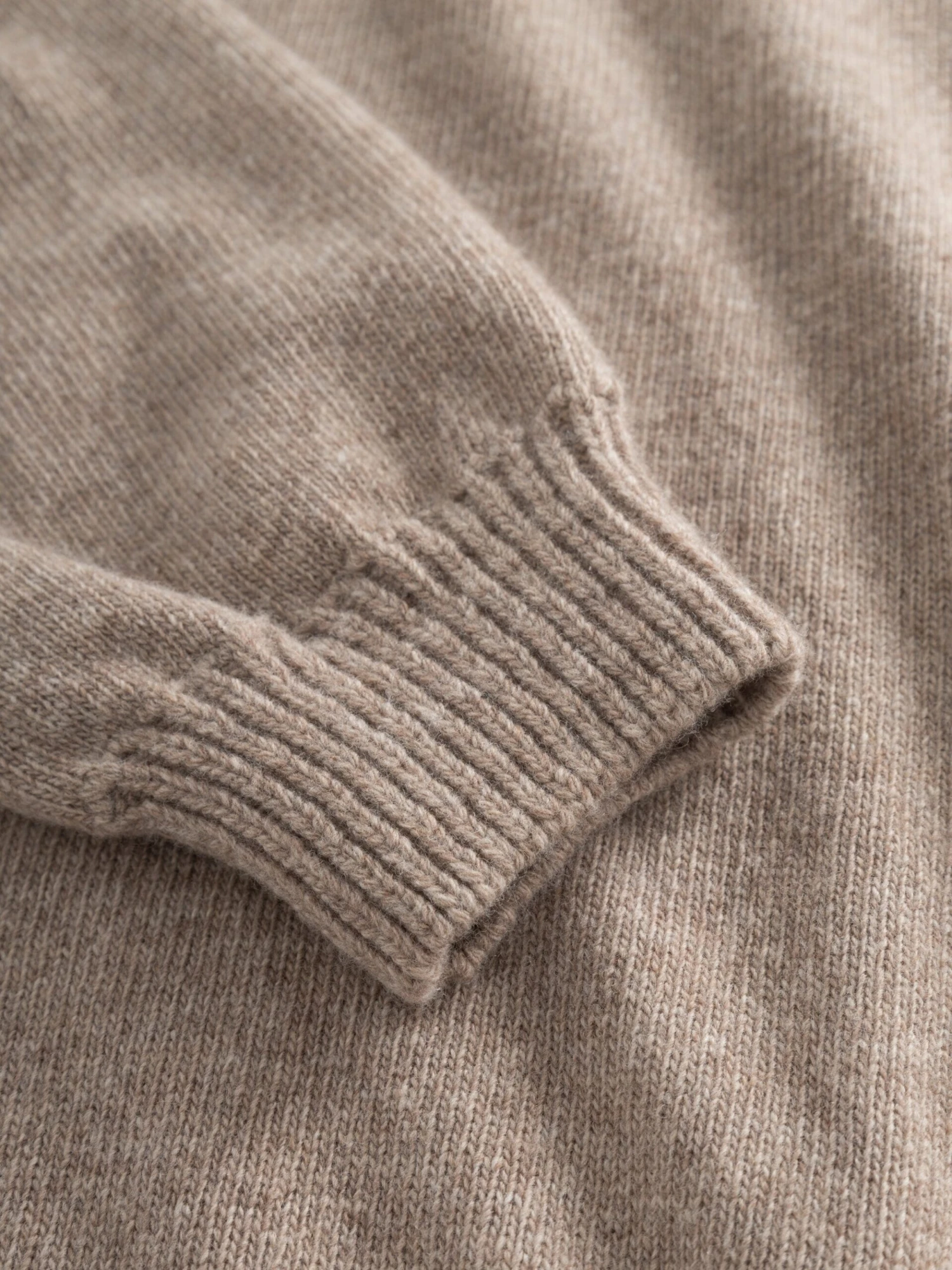 Wool Crew Neck Mid Length Dress - Kelp Melange 9 Wool Crew Neck Mid Length Dress - Kelp Melange - Image 7